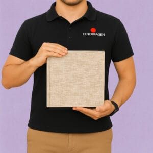 Fotolibro 20x20 Simil Lino Dura de Hojas Flexibles