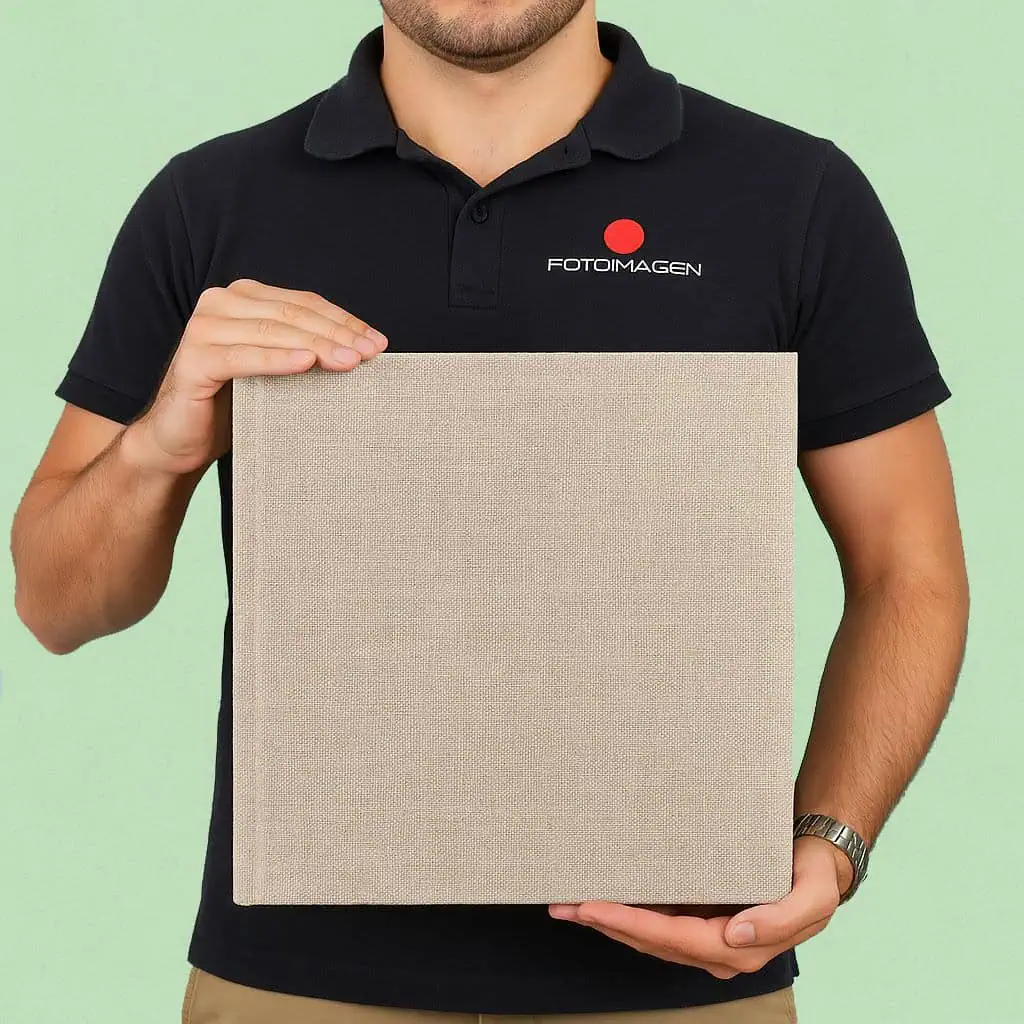 Fotolibro 30x30 Tapa Simil Lino Dura