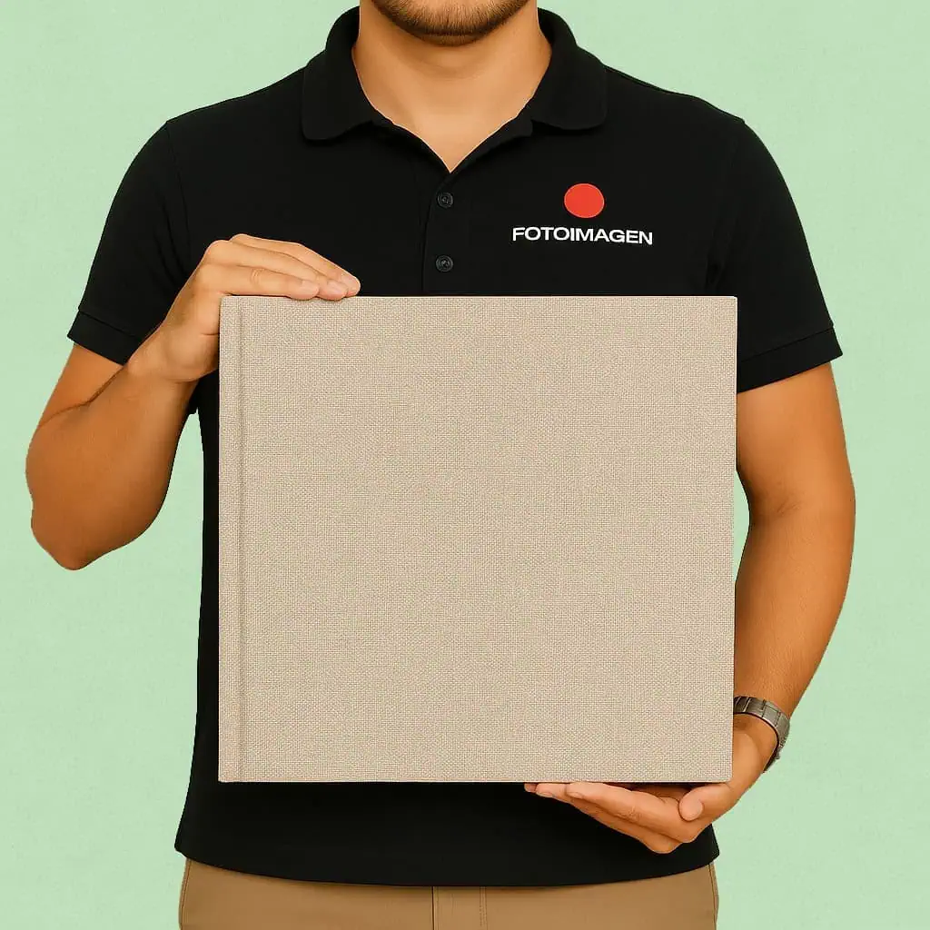 Fotolibro 36x30 Tapa Simil Lino Dura