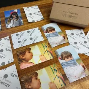 Juego de Memory con Caja