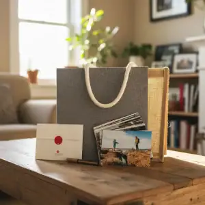 Pack Album Vintage + Bolsa + Fotos + Marcador